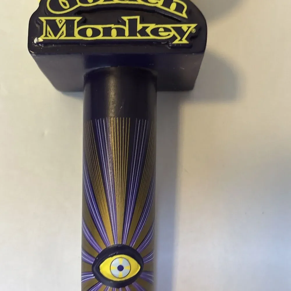 VICTORY BREWING GOLDEN MONKEY IPA draft beer tap handle. PENNSYLVANIA.